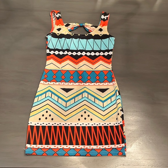 Tribal bodycon dress - Picture 2 of 2